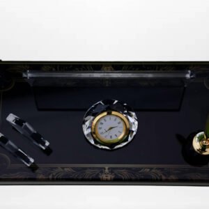 Siyah Altın Detaylı Masaüstü Seti - G